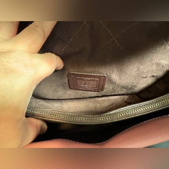 Coach Upcrafted Dreamer Shoulder Bag In Colorblock With Whipstitch & Quilting - Picture 13 of 15